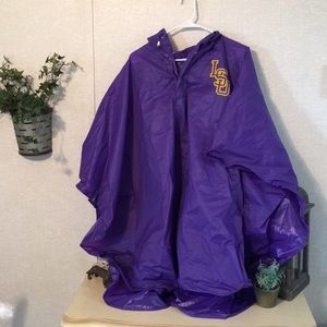 LSU rain poncho
